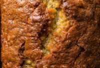 Irresistible Sour Cream Banana Bread