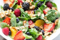 Caramel Crunch Berry Salad