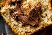 Decadent Nutella Banana Swirl Muffins