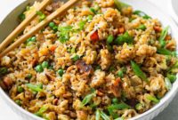 Crispy Bacon Fried Rice