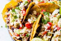Crunchy Plant-Based Black Bean Tacos