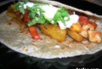 Tropical Pineapple Fajitas