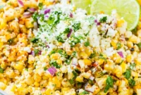 Grilled Elote Mexican Corn Salad