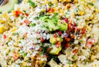 Creamy Elote Corn Pasta Salad