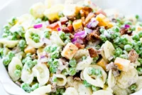 Effortless Southern English Pea Pasta Salad