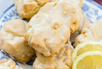 Sunshine Lemon Glazed Cookies