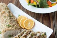 Light and Crispy Almond Pork Tenderloin