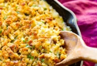 Velvety Zucchini Sausage Bake