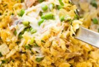 Honey Dijon Crunch Turkey Tetrazzini Leftover Upgrade