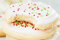 White Chocolate Peppermint Sugar Cookie Delights