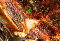 Simple Healthy Maple Salmon Foil Bake
