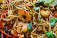 Easy Asian Shrimp Noodles