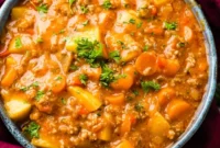 Hearty Weeknight Ground Beef Stew