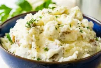 Crispy Smashed Steakhouse Potatoes