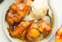Effortless Peach Dumplings: A Crescent Roll and Sprite Hack