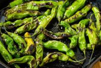 Addictive Blistered Shishito Peppers