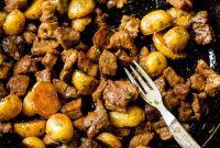 Rustic Smoky Skillet Steak and Potatoes