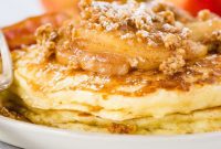 Disney Park Apple Granola Pancakes