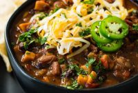 Hearty Instant Pot Vegetarian Chili