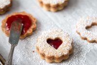 Classic Austrian Linzer Cookies