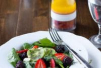 Vibrant Berry & White Balsamic Salad