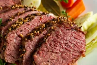 Effortless Slow Cooker Corned Beef and Cabbage