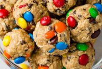 Protein-Packed Peanut Butter Monster Cookie Energy Bites
