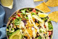 Easy Chicken Taco Bowl