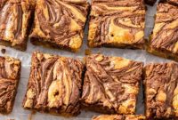 Irresistible Nutella Blondies