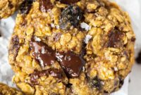 Dad’s Comforting Oatmeal Chocolate Chip Raisin Cookies