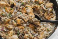 Ultimate Creamy Chicken Stroganoff