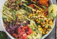 Hearty and Flavorful Plant Powered Burrito Bowls