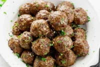 Mom’s Tried-and-True Classic Meatballs