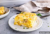 Heavenly Sausage and Cheesy Breakfast Soufflé