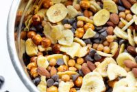 Decadent Sweet & Salty Chocolate Caramel Banana Mix