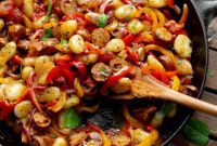 Savory 20-Minute Sausage and Peppers Gnocchi