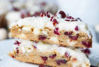 White Chocolate Cranberry Dream Squares