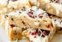 Zesty Cranberry Bliss Bars