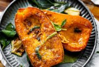 Golden Honeynut Squash with Sage Brown Butter