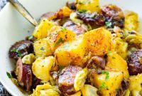 Emerald Isle Sausage, Cabbage & Potato Braise