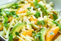 Bright Citrus Jicama Avocado Salad