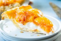 Creamy Peach Bliss Pie