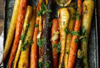 Zesty Lemon Roasted Root Vegetables
