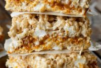 Decadent Dulce de Leche Brown Butter Krispie Treats