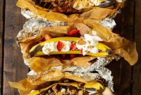 Our Favorite Campfire Banana Boats