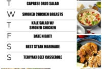 Weekly Meal Plan September 11-17