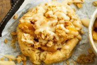 Spiced Apple Crisp Cookies