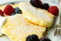 Fluffy Japanese Soufflé Pancakes