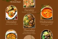 Weekly Menu Plan November 6-12