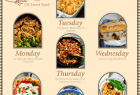 This Week’s Menu Plan Nov. 13 to 19